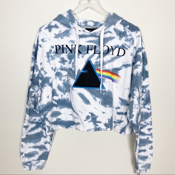 pink floyd tie dye hoodie